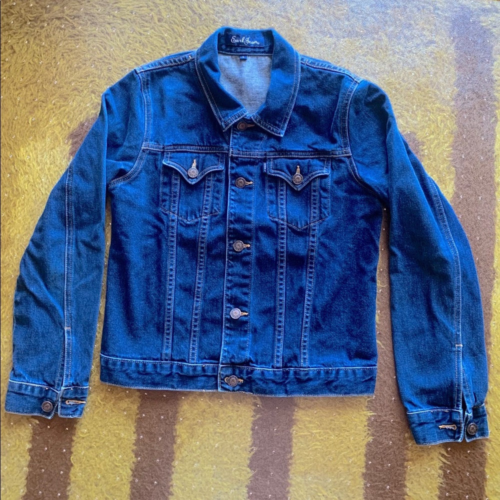 Earl Jeans Denim Jean Jacket Size L